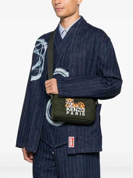 Genti tip postas Kenzo Kenzo Happy Tiger Shoulder Bag BROWN Barbati (BM 19605320) 2