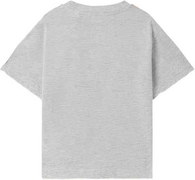 Tricouri Palm Angels T-Shirt Logo GREY Baieti (BM 19605584) 2