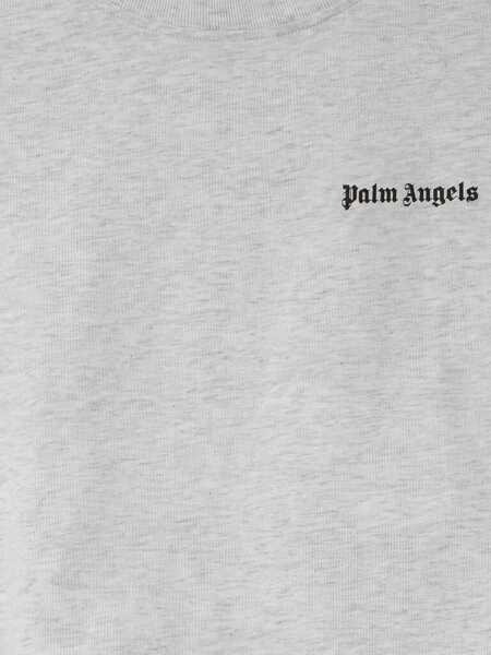 Tricouri Palm Angels T-Shirt Logo GREY Baieti (BM 19605584) 3