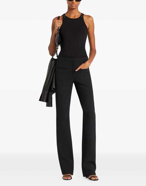 Bluze COURRGES 90S Top With Buckles BLACK Femei (BM 19605599) 2