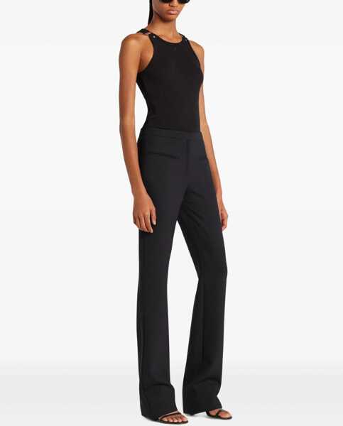 Bluze COURRGES 90S Top With Buckles BLACK Femei (BM 19605599) 3