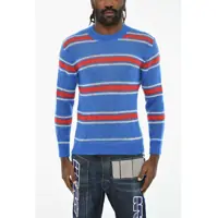 Pulovere Striped Crew-Neck Sweater Barbati