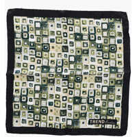 Esarfe Trend Patterned Silk Pocket Square Barbati