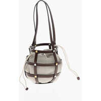 Genti de umar Leather Ellie Bag With Cut Out And Golden Effect Details Femei