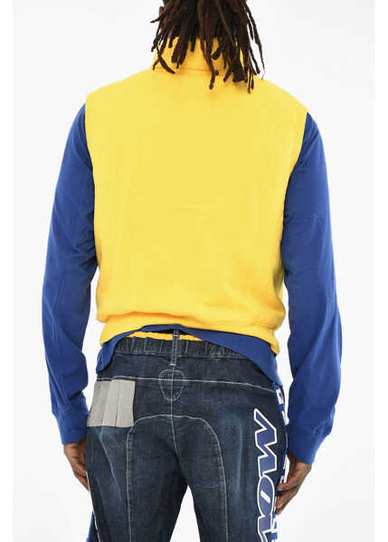 Bluze de trening DSQUARED2 Sleeveless Sweatshirt With Embossed Monogram Yellow Barbati (BM 19605656) 2