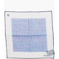 Esarfe Two-Tone Cotton And Linen Pocket Square Barbati