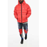 Jachete DSQUARED2 pentru Barbati - Jachete DSQUARED2 Rip Stop Check Padded Jacket Red Barbati (BM 19605683) - B-mall.ro