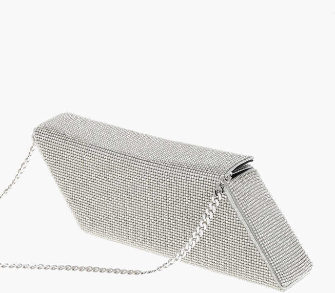 Genti de umar KARA All-Over Rhinestone Square Bag Silver Femei (BM 19605713) 2