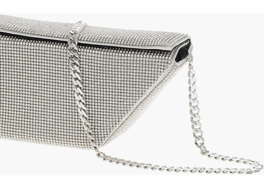 Genti de umar KARA All-Over Rhinestone Square Bag Silver Femei (BM 19605713) 3