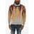 DSQUARED2 Vintage Effect Virgin Wool And Nylon Crew-Neck Sweater Multicolor
