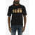DSQUARED2 Icon Cotton Crew-Neck T-Shirt With Gradient Print Black