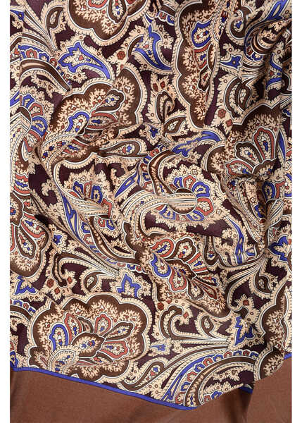 Esarfe Maison Margiela Mm1 Mm10 Patterned Silk Foulard Brown Femei (BM 19605758) 2