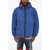 DSQUARED2 Nylon Jacket With Hood Blue