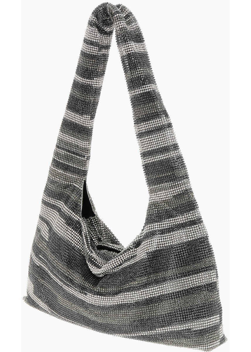 Genti de umar KARA All-Over Rhinestone Mini Bag Silver Femei (BM 19605875) 2