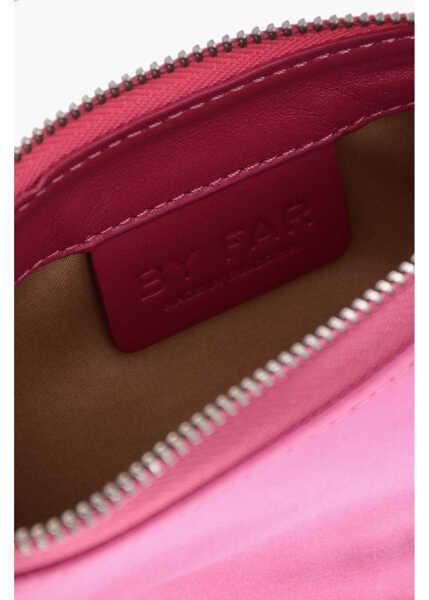 Genti de umar BY FAR Satin Rachel Mini Bag With Jewel Chain Pink Femei (BM 19605884) 4