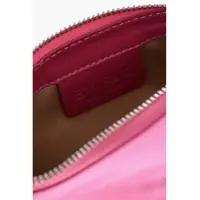 Genti de umar BY FAR Dama - Genti de umar BY FAR Satin Rachel Mini Bag With Jewel Chain Pink Femei (BM 19605884) - B-mall.ro