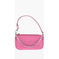 Genti de umar Satin Rachel Mini Bag With Jewel Chain Femei