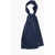CORNELIANI Micro Dotted Silk Foulard Blue