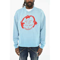 Bluze de trening Brushed Cotton Crew-Neck Sweatshirt With Patch Pocket Barbati