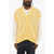 DSQUARED2 V-Neck Vintage Effect Cardigan Yellow