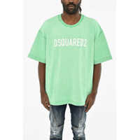 Bluze de trening Acid Wash Effect Crew-Neck Sweatshirt With Short Sleeve Barbati