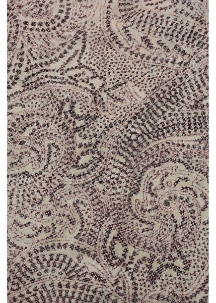 Esarfe CORNELIANI Two-Tone Wool Pocket Square Burgundy Barbati (BM 19605953) 2