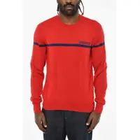 Pulovere Virgin Wool Lightweight Crew-Neck Sweater Barbati