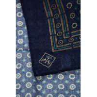 Esarfe pentru Barbati - Esarfe CORNELIANI Patterned Wool Pocket Square Blue Barbati (BM 19606076) - B-mall.ro