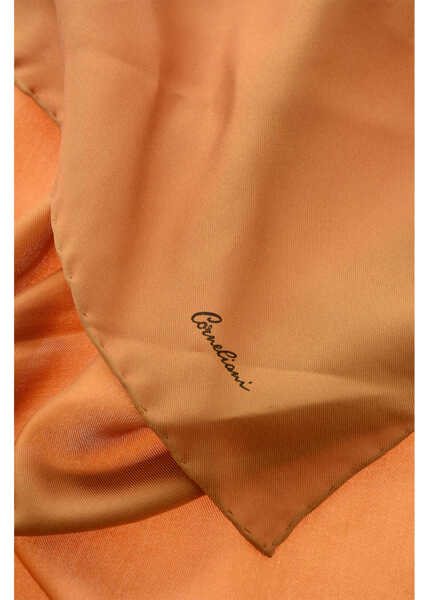 Esarfe CORNELIANI Monochrome Silk Foulard Yellow Barbati (BM 19606079) 3