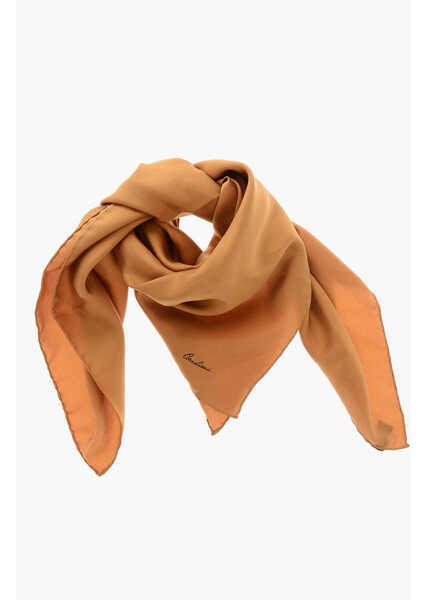 Esarfe CORNELIANI Monochrome Silk Foulard Yellow Barbati (BM 19606079) 1