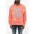 DSQUARED2 Vintage Effect Crew-Neck T-Shirt Orange