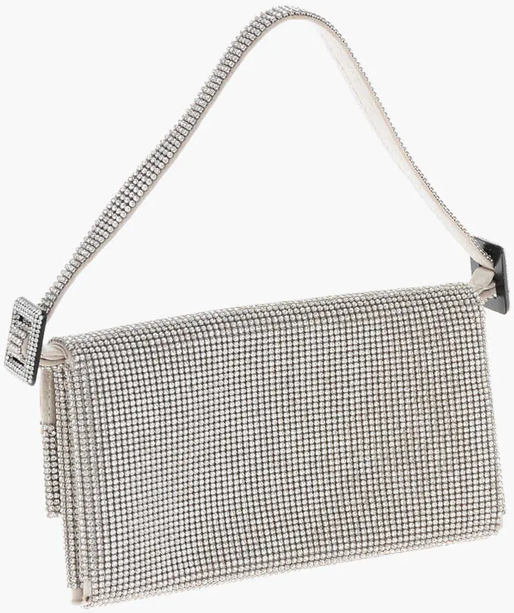 Genti de umar Benedetta Bruzziches All-Over Rhinestone Monica Mini Bag Silver Femei (BM 19606100) 2