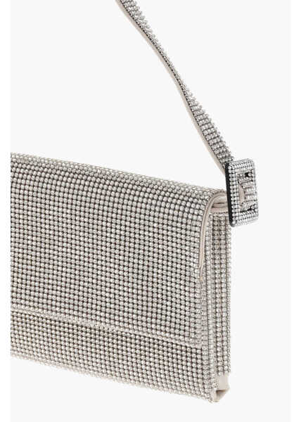 Genti de umar Benedetta Bruzziches All-Over Rhinestone Monica Mini Bag Silver Femei (BM 19606100) 3