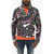 DSQUARED2 Silk Floral-Motif Biker Jacket With Belt Multicolor
