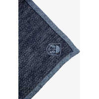 Esarfe pentru Barbati - Esarfe CORNELIANI Linen And Silk Pocket Square With Contrasting Edge Blue Barbati (BM 19606133) - B-mall.ro