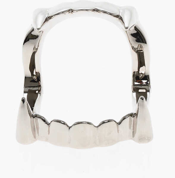 Bratari Raf Simons Polished Metal Vampire Teeth Bracelet Silver Barbati (BM 19606148) 3