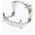 Raf Simons Polished Metal Vampire Teeth Bracelet Silver