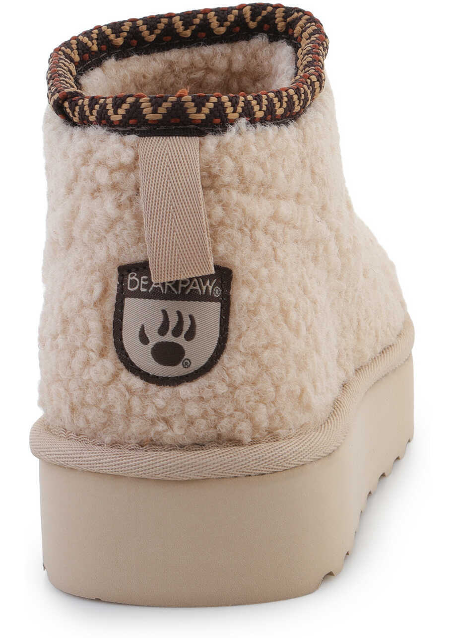 Cizme de iarna Bearpaw Snuggle Daphne Deco OAT Beige Femei (BM 19606253) 5