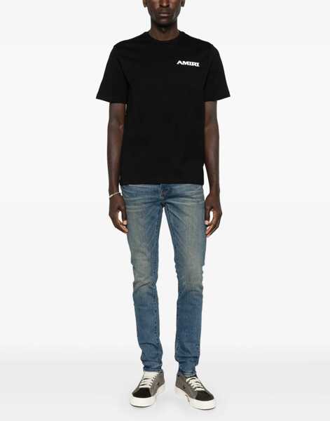 Tricouri AMIRI Sport T-shirt BLACK Barbati (BM 19606268) 2