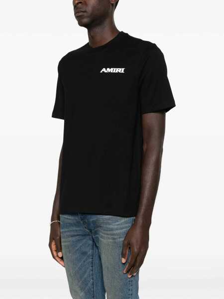 Tricouri AMIRI Sport T-shirt BLACK Barbati (BM 19606268) 3