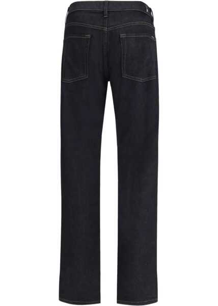 Blugi 7 For All Mankind Straight Super Rinse DARK BLUE Barbati (BM 19606274) 2