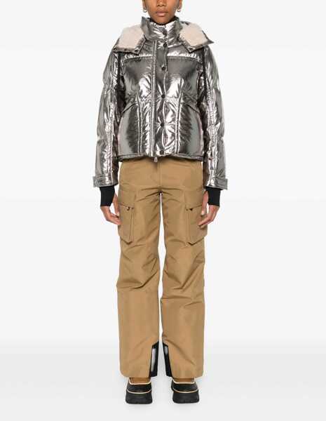 Geci de iarna Moncler Grenoble Calaque Metallic Hooded Down Ski Jacket M90 Femei (BM 19606283) 2
