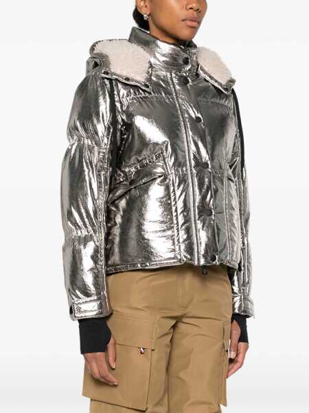 Geci de iarna Moncler Grenoble Calaque Metallic Hooded Down Ski Jacket M90 Femei (BM 19606283) 3
