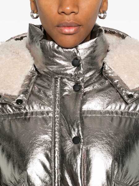 Geci de iarna Moncler Grenoble Calaque Metallic Hooded Down Ski Jacket M90 Femei (BM 19606283) 5