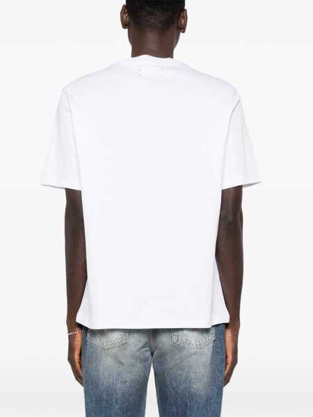 Tricouri AMIRI Script T-shirt WHITE Barbati (BM 19606298) 4