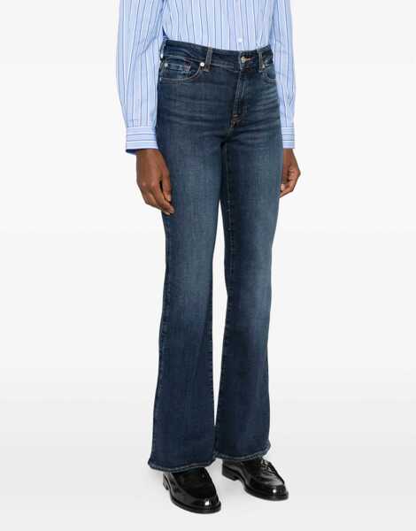 Blugi 7 For All Mankind Slim Illusion bootcut Jeans MIDNIGHT FADE Femei (BM 19610399) 3