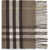 Burberry Embroidered cashmere Scarf VOLE BROWN