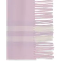 Esarfe Dama - Esarfe Burberry Embroidered cashmere Scarf FONDANT PINK Femei (BM 19610417) - B-mall.ro