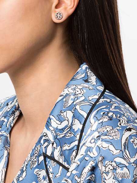 Cercei Tory Burch Icon Earrings SILVER Femei (BM 19610663) 2