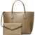 Tory Burch "Perry" Shopping Bag BROWN